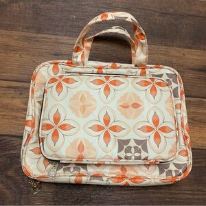 Advinity toilery bag, Travel Make Up  Organizer, beige brown color